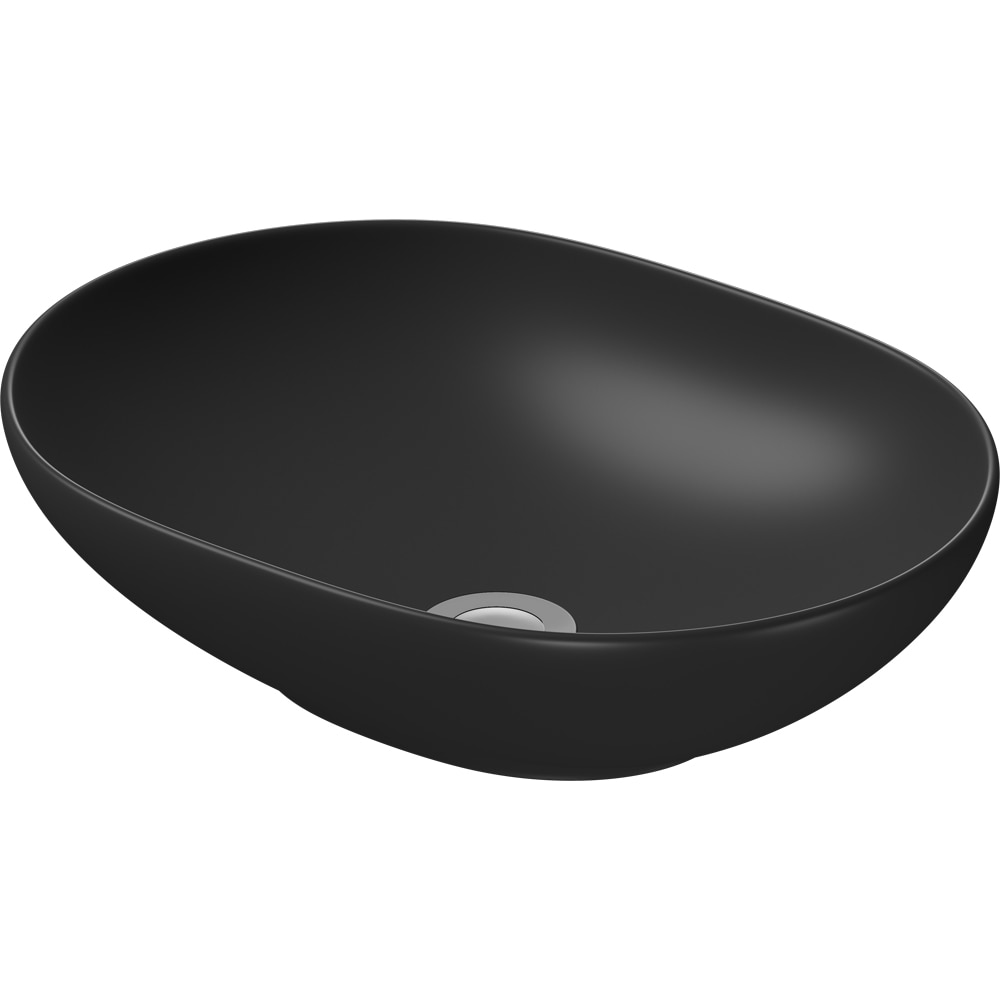 Lavoar pe blat CERSANIT Savio 50 K711-021, ceramica, 50 x 38 cm, negru