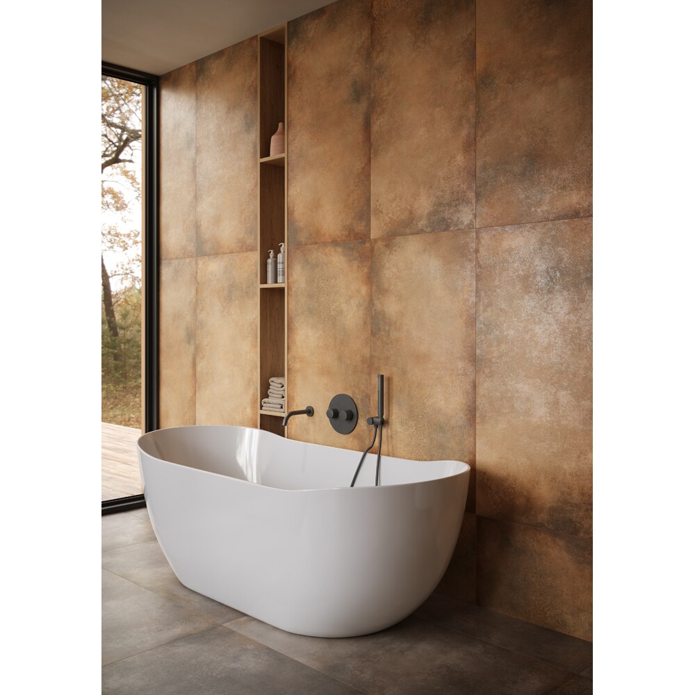Gresie interior/exterior CERSANIT Color Motion Grey Matt Rect, 59.8 x 119.8 cm, 8 mm, 1.43m2/cutie, PEI 3