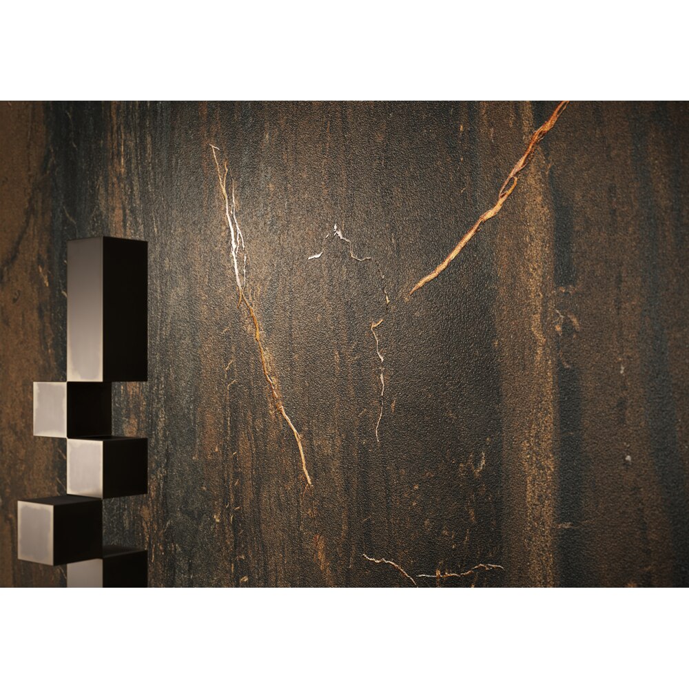 Gresie interior/exterior CERSANIT Stige Rust Matt Rect, 59.8 x 119.8 cm, 8 mm, 1.43m2/cutie, PEI 3