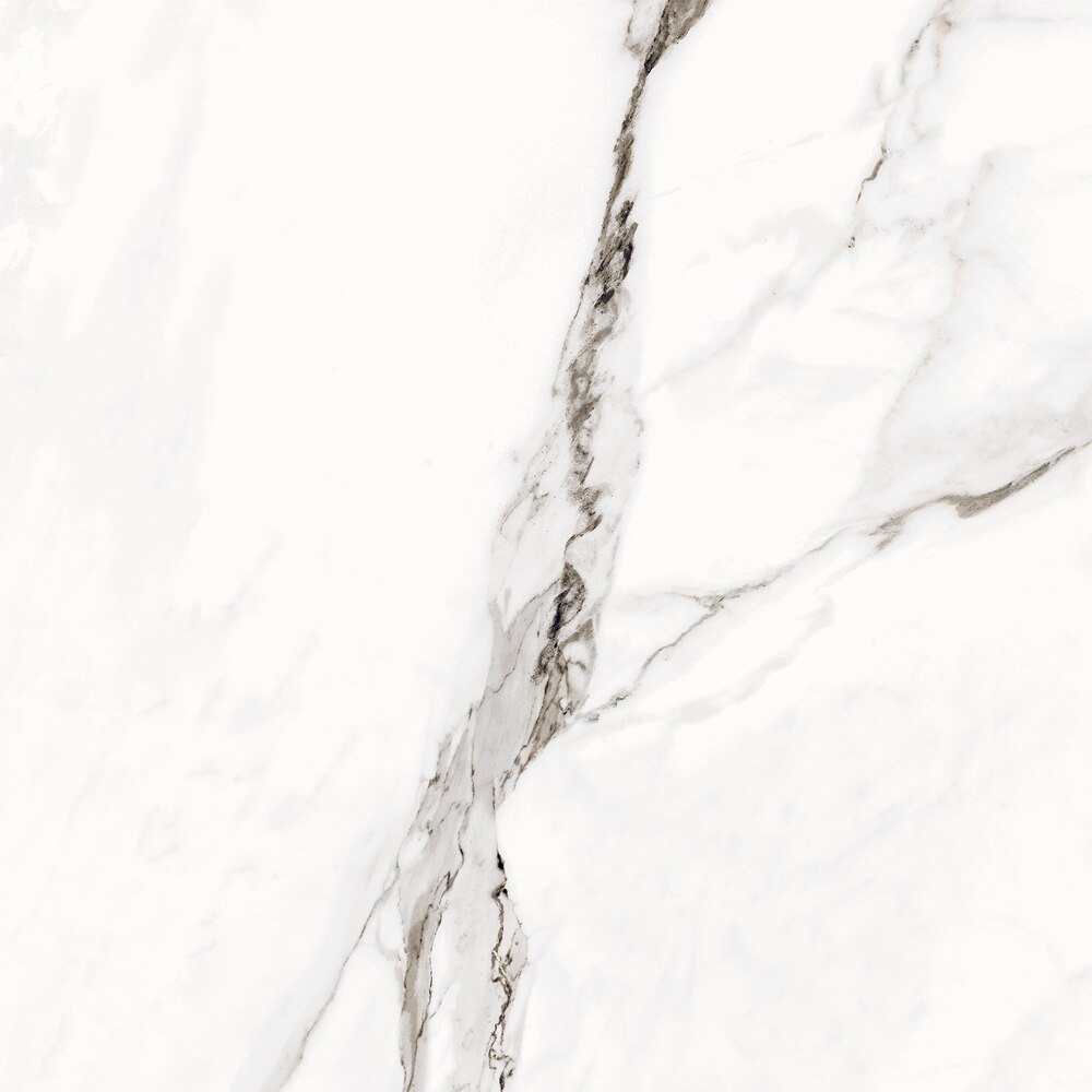 Gresie interior/exterior CERSANIT Cameron White Satin Rect, 59.8 x 59.8 cm, 8 mm, 1.07m2/cutie, PEI 4