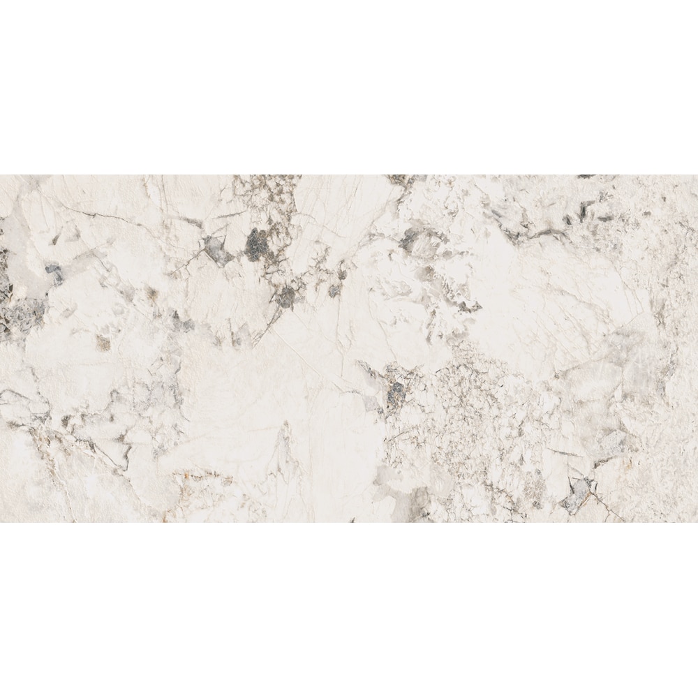 Gresie interior/exterior CERSANIT Tessuo Stone White Matt Brushed Rect, 59.8 x 119.8 cm, 8 mm, 1.43m2/cutie, PEI 4