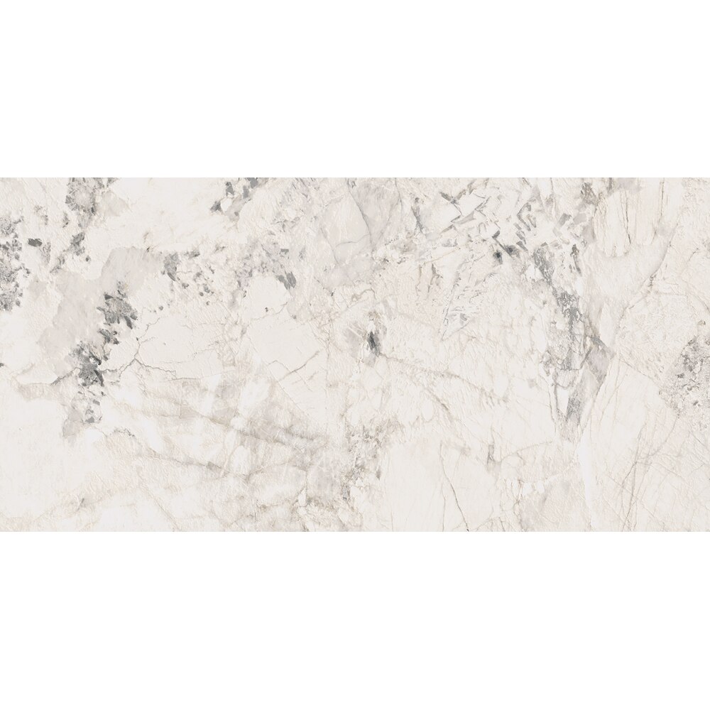 Gresie interior/exterior CERSANIT Tessuo Stone White Matt Brushed Rect, 59.8 x 119.8 cm, 8 mm, 1.43m2/cutie, PEI 4