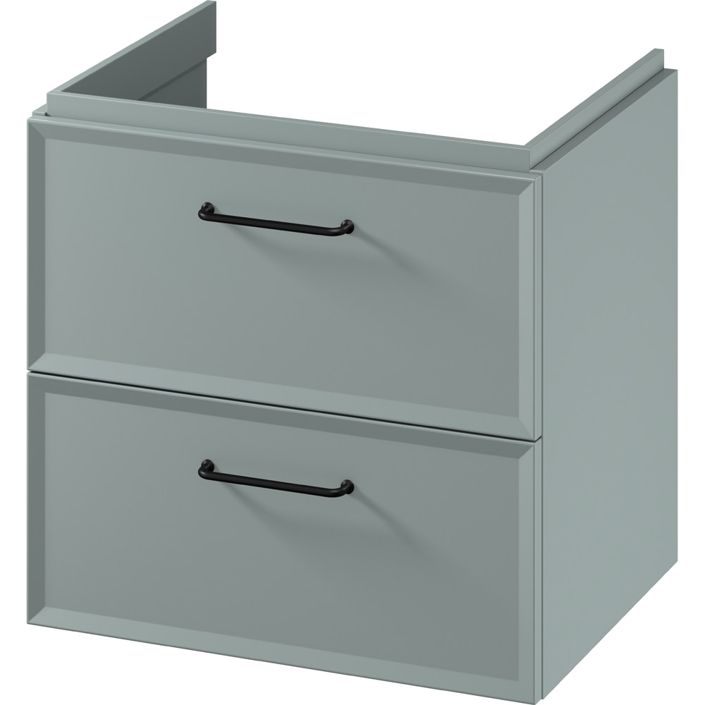 Masca lavoar CERSANIT Mille, 2 sertare, 60 x 45 x 57 cm, fiord