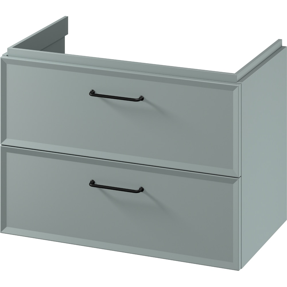 Masca lavoar CERSANIT Mille, 2 sertare, 80 x 45 x 57 cm, fiord