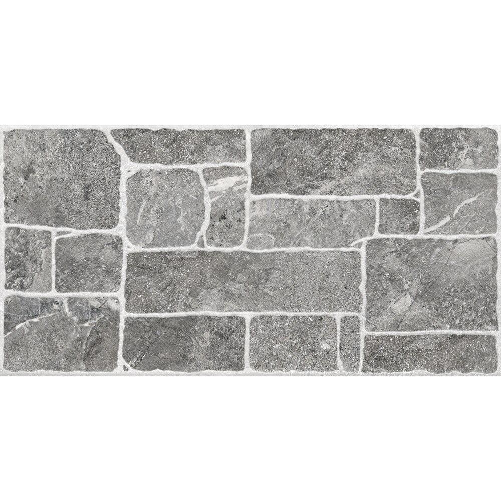 Gresie interior/exterior CERSANIT Renzo Grey Matt, 29.8 x 59.8 cm, 8 mm, 1.6m2/cutie, PEI 4