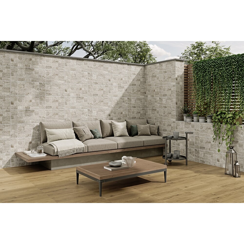 Gresie interior/exterior CERSANIT Whisper Beige Matt, 29.8 x 59.8 cm, 8 mm, 1.6m2/cutie, PEI 4
