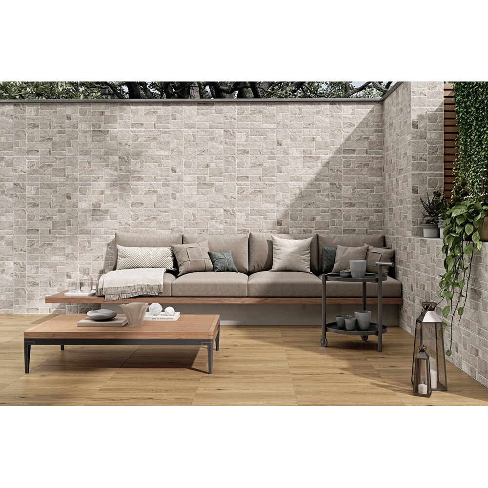 Gresie interior/exterior CERSANIT Whisper Beige Matt, 29.8 x 59.8 cm, 8 mm, 1.6m2/cutie, PEI 4