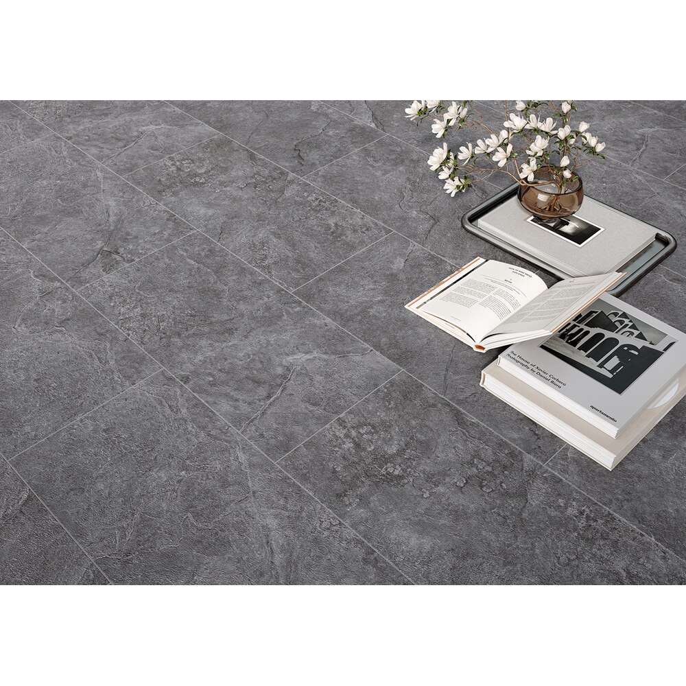 Gresie interior/exterior CERSANIT Magnus Graphite Matt, 29.8 x 59.8 cm, 8 mm, 1.6m2/cutie