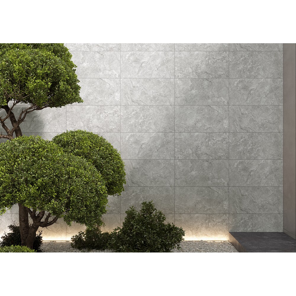 Gresie interior/exterior CERSANIT Magnus Graphite Matt, 29.8 x 59.8 cm, 8 mm, 1.6m2/cutie