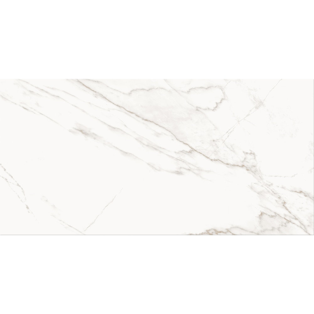 Fraianta interior Cersanit Stay Classy White Glossy Stone, 29.8 x 59.8 cm, 1.25 mp/cutie, alb