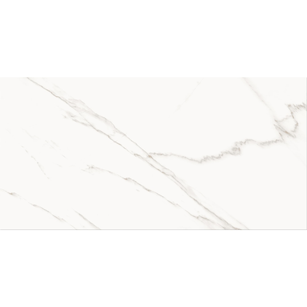 Fraianta interior Cersanit Stay Classy White Glossy Stone, 29.8 x 59.8 cm, 1.25 mp/cutie, alb