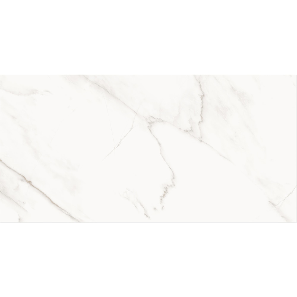 Fraianta interior Cersanit Stay Classy White Glossy Stone, 29.8 x 59.8 cm, 1.25 mp/cutie, alb