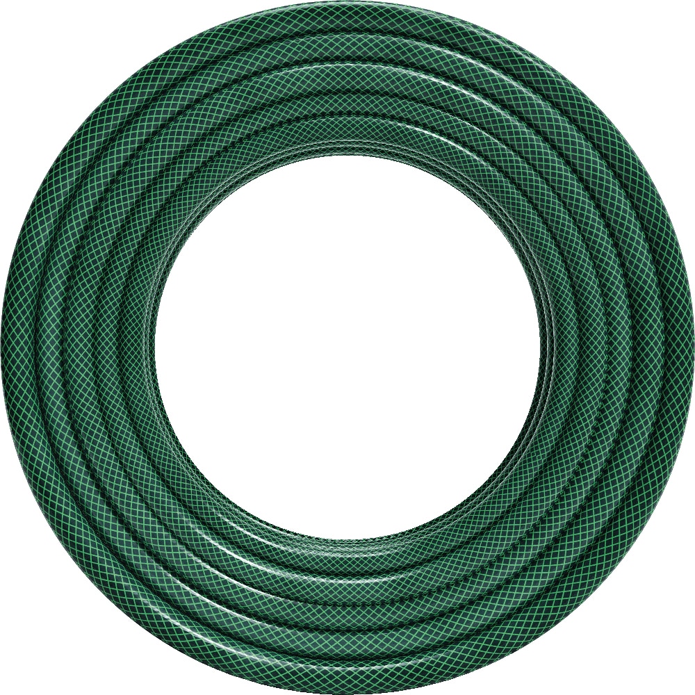 Furtun gradina, 25 x 2.5 mm, verde