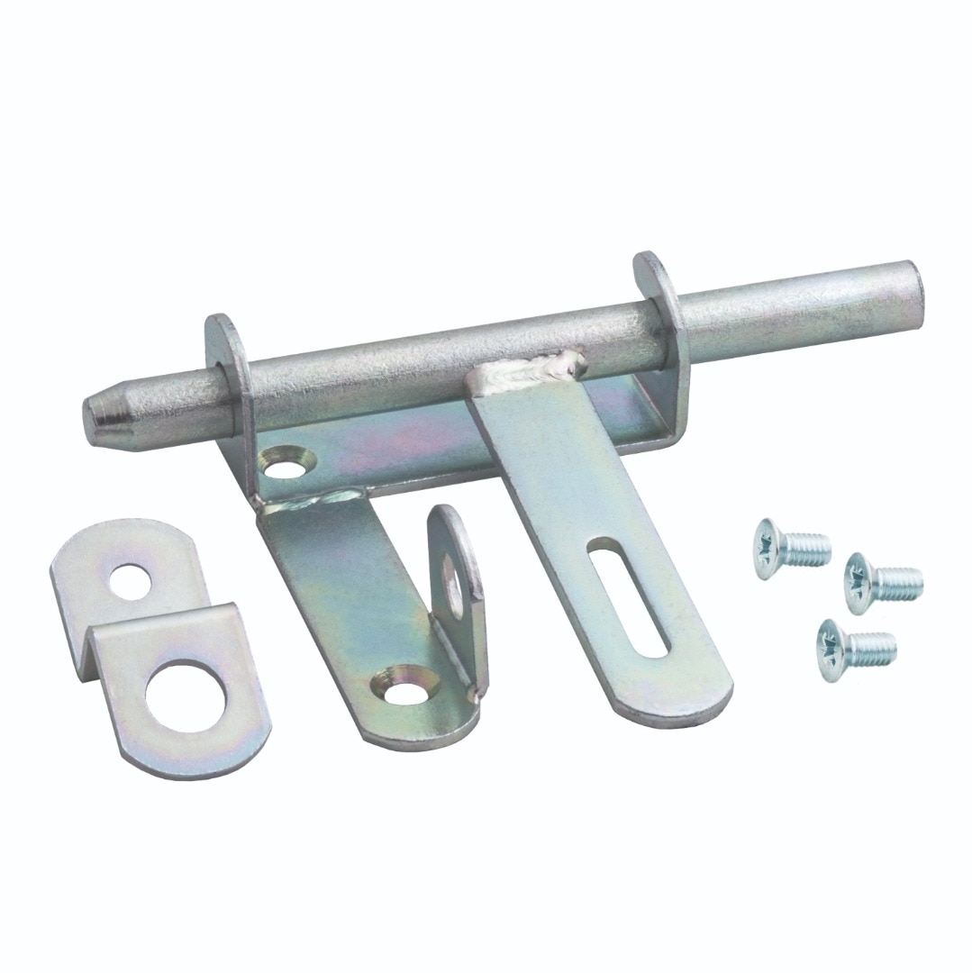 Lacat superior galvanizat, gri, 15 x 10 x 2.5  Polbram