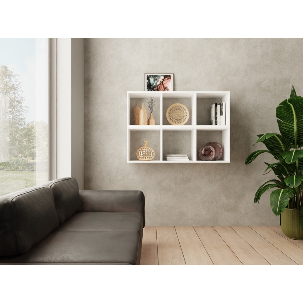 Etajera 04 VIGO, 106.9 x 32.5 x 36.7 cm, PAL, alb