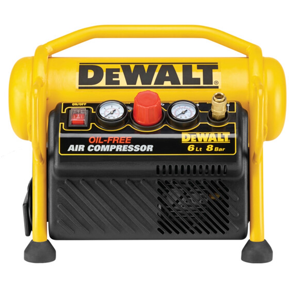 Compresor DEWALT DPC6MRC, fara ulei, 1100W, 6l, 170 l/min, 8 bar