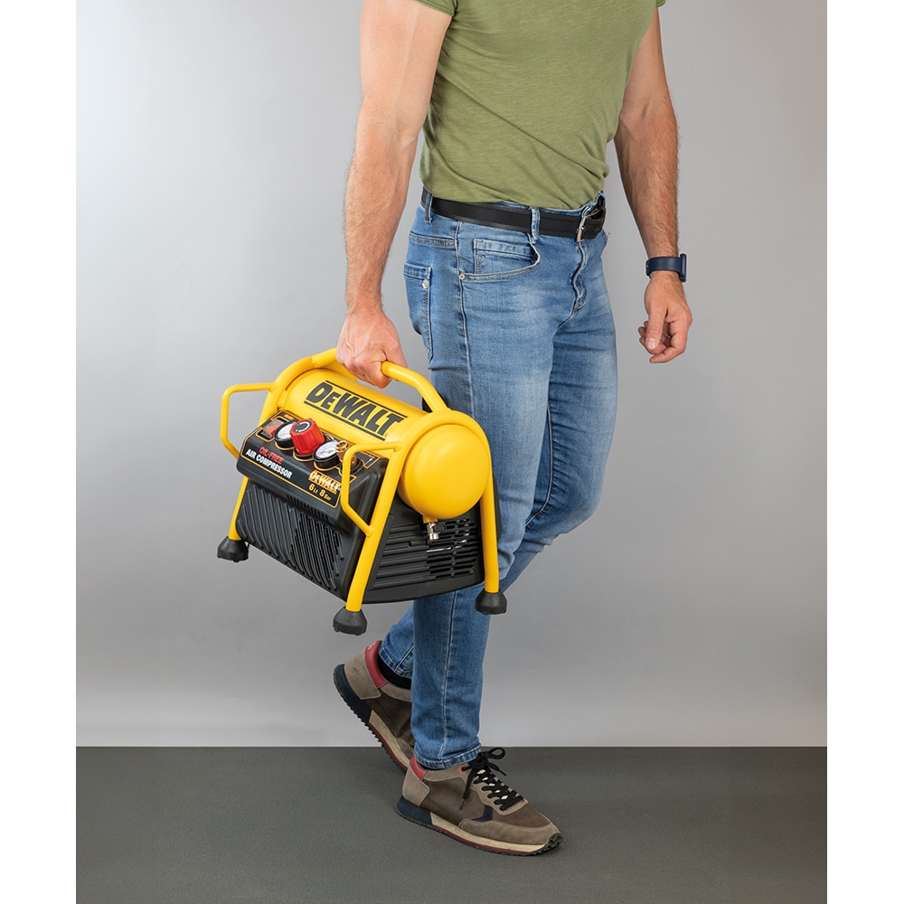 Compresor DEWALT DPC6MRC, fara ulei, 1100W, 6l, 170 l/min, 8 bar