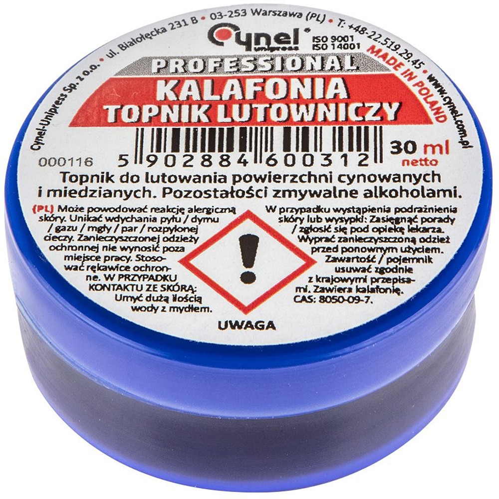 Colofoniu TOPEX, 30ml