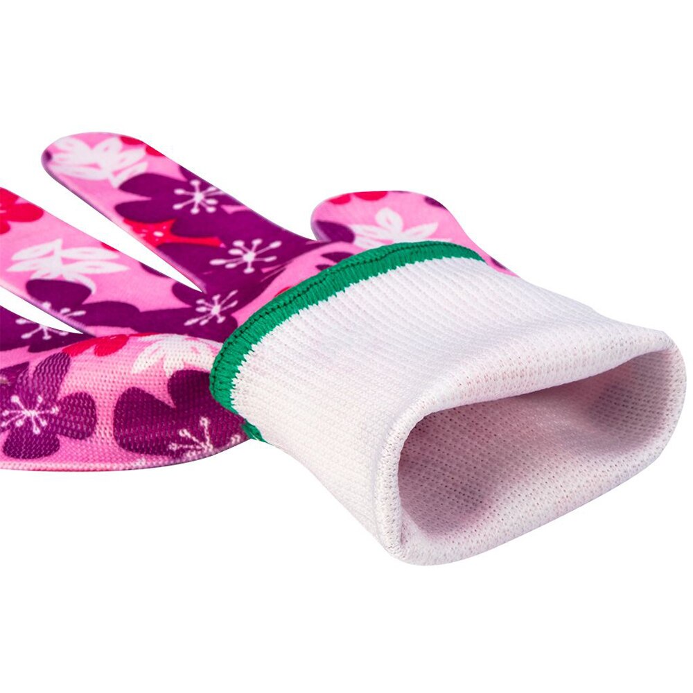 Manusi de protectie NEO TOOLS Floral, poliester, marimea 8