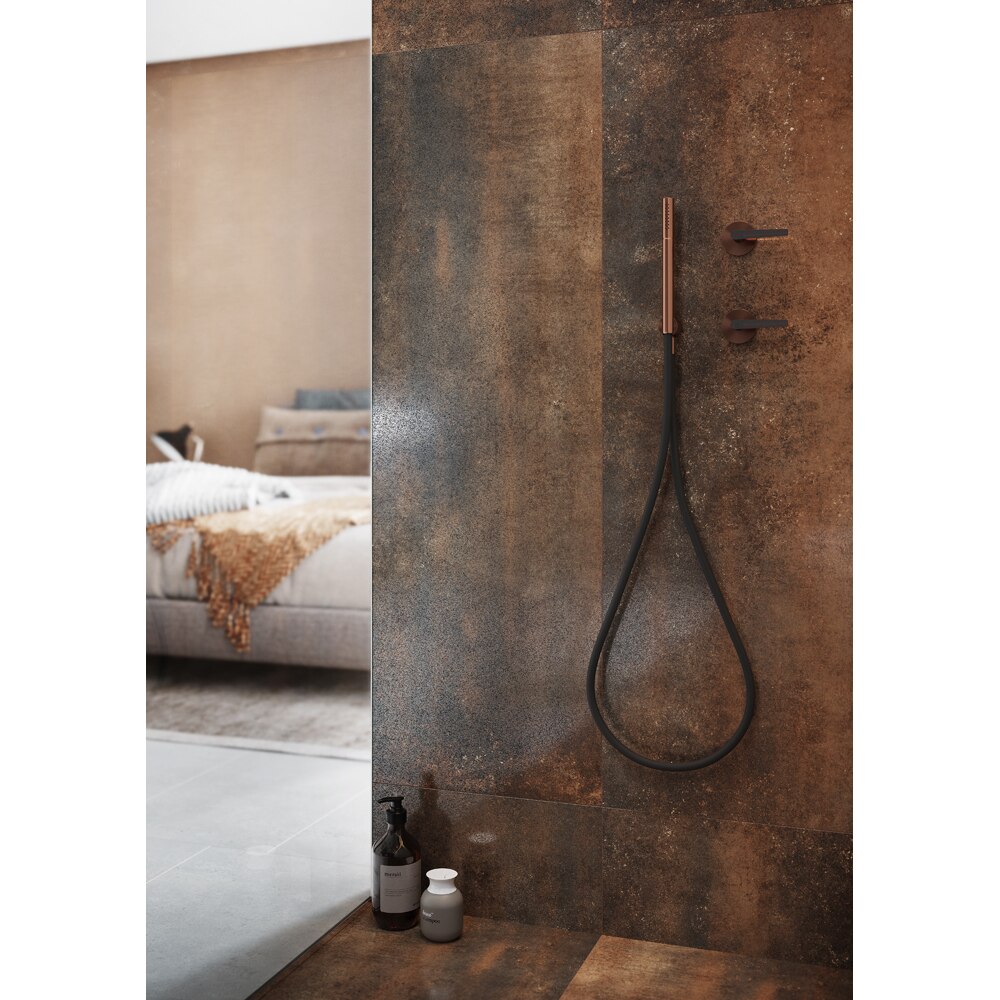 Gresie interior/exterior CERSANIT Dern Copper Rust Lappato, 59.8 x 119.8 cm, 8 mm, 1.43m2/cutie, PEI 3