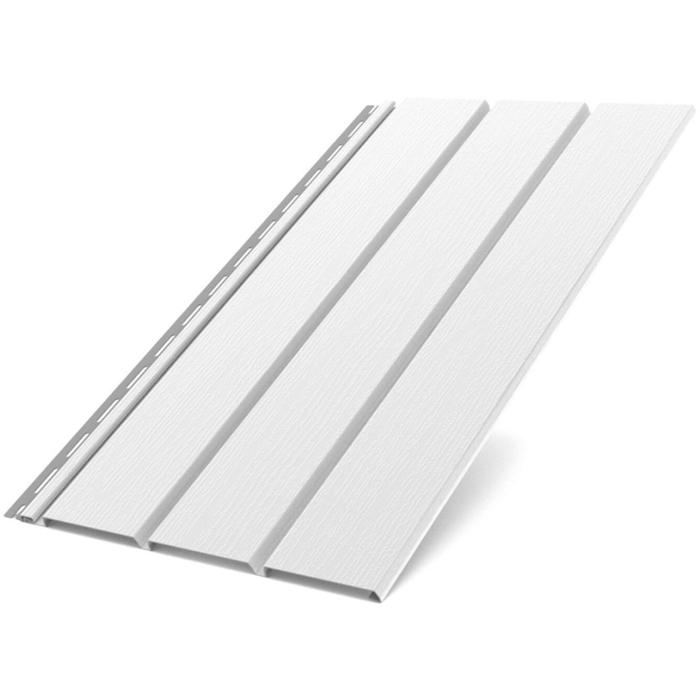 Lambriu drept SMART, PVC, 300 x 34 cm, alb