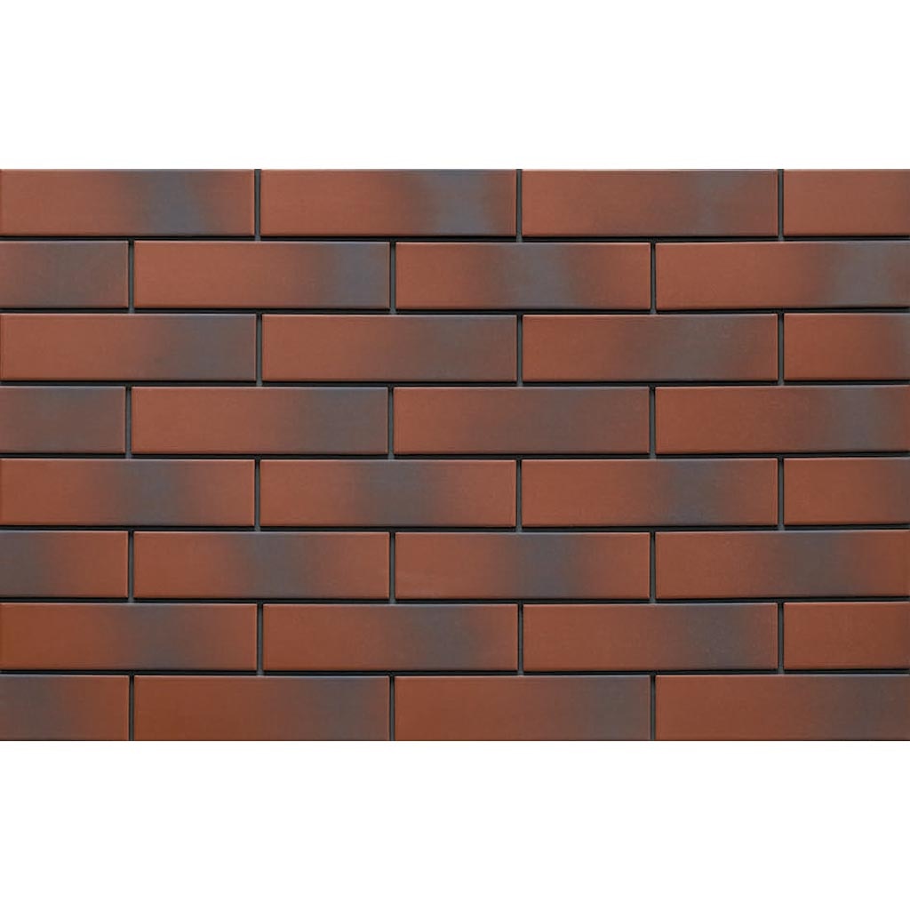 Placare fatada Klinker, 24.5 x 6.5 x 0.65 cm, caramiziu, 0.5 mp/cutie