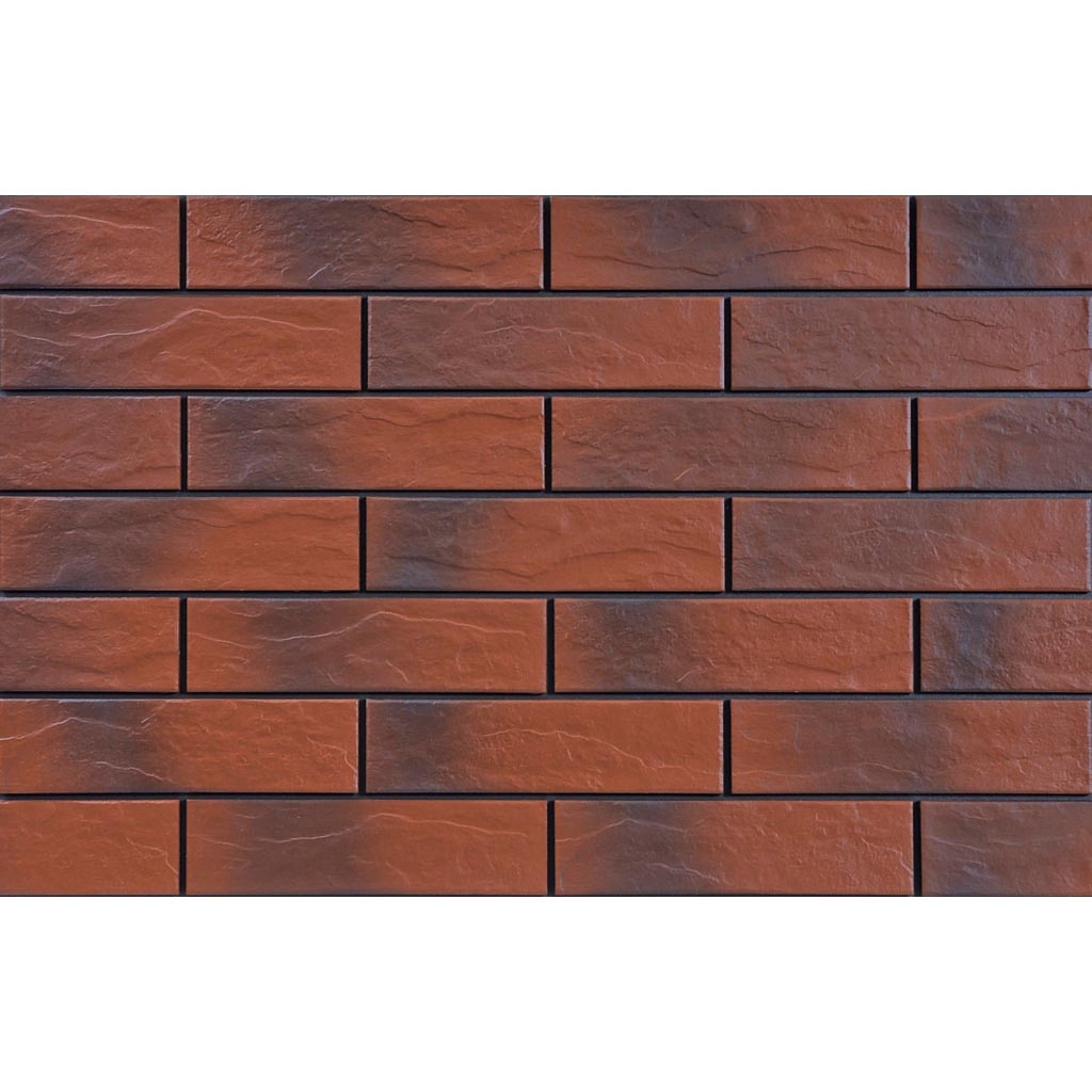 Placa pentru fatada, 245 x 65 x 6.5 mm, maro umbrit