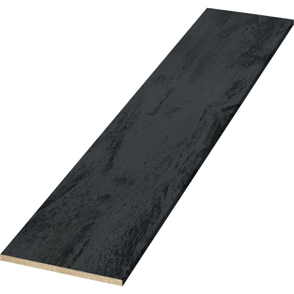 Blat bucatarie Decor Luna, PAL, 60 x 200 cm, negru