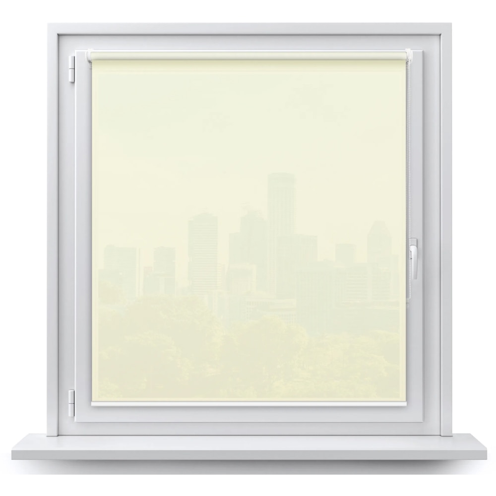 Rulou zi/noapte, 46.5 x 140 cm, poliester, crem