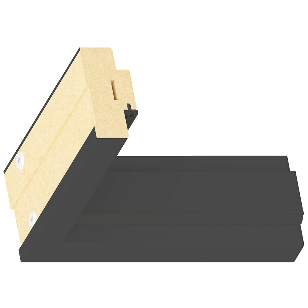 Toc usa CLASSEN, dreapta, MDF, gri antracit