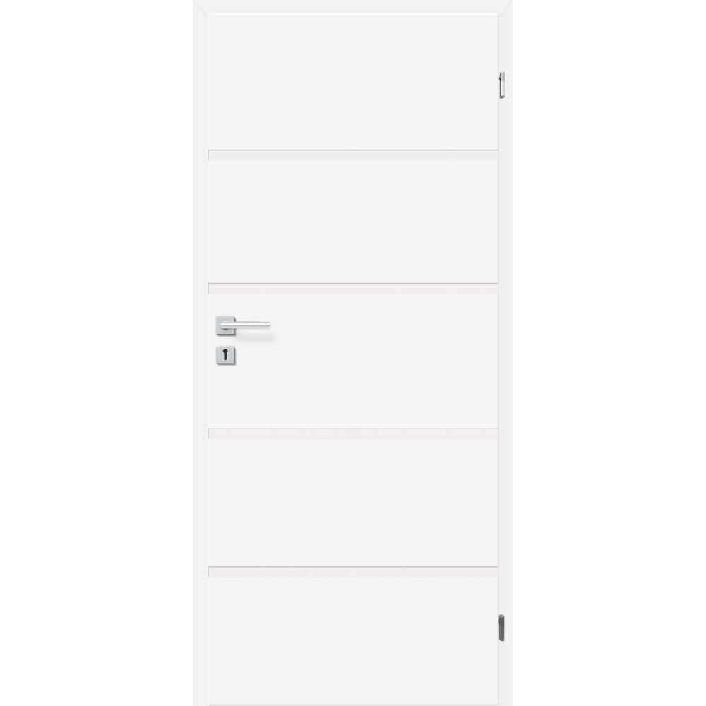 Usa interior CLASSEN Savona Model 1, fara geam, dreapta, MDF, 80 x 204 cm, alb