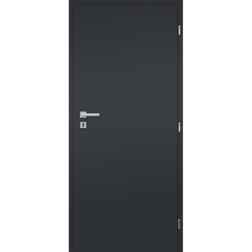 Usa interior CLASSEN Revo Model 1, fara geam, stanga, MDF, 80 x 204 cm, gri antracit