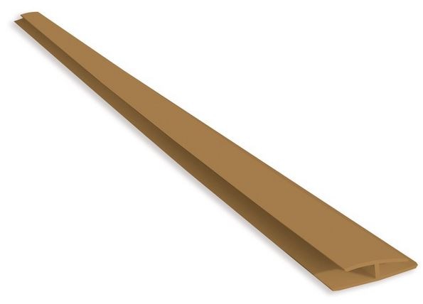 Profil imbinare Lambriu PVC 013 stejar 3m  Vilo