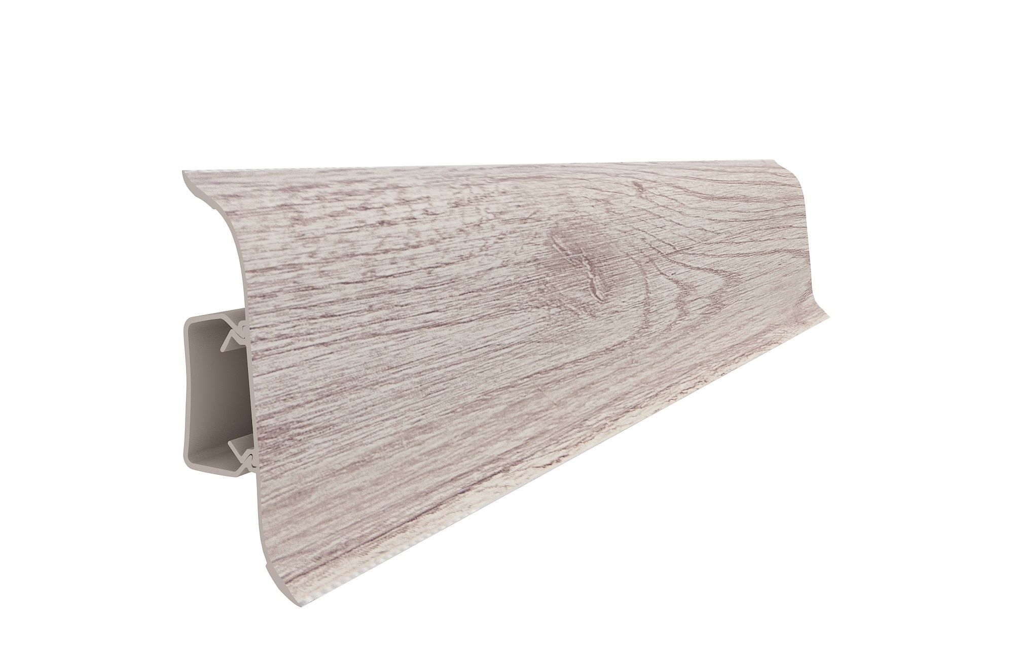 Plinta flex 545 parchet, PVC, Lemn african, 2500 x 55 x 22 mm, Vilo