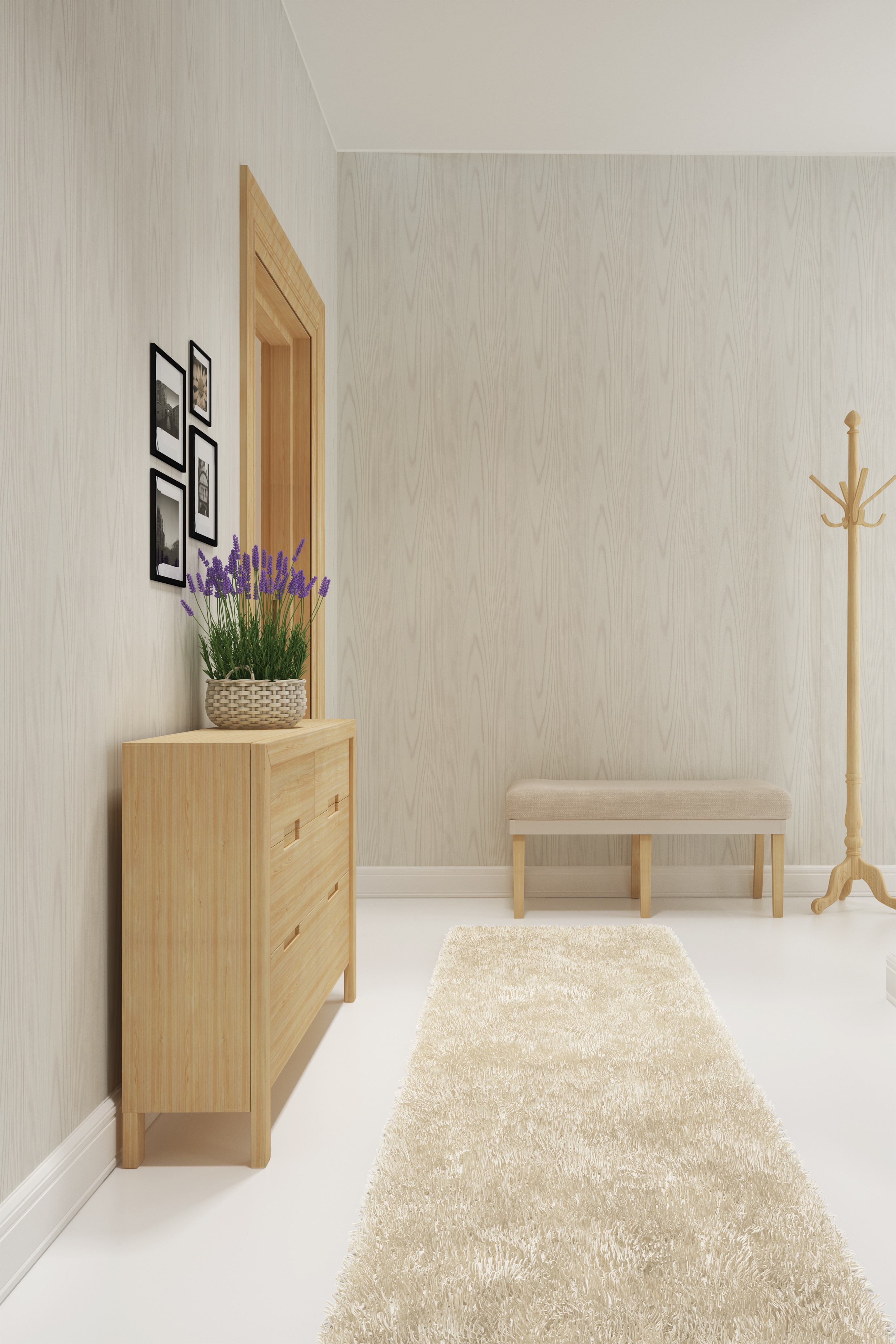 Lambriu pin, PVC, 265 x 25 cm x 8 mm, acoperire 2.65 mp • Vilo