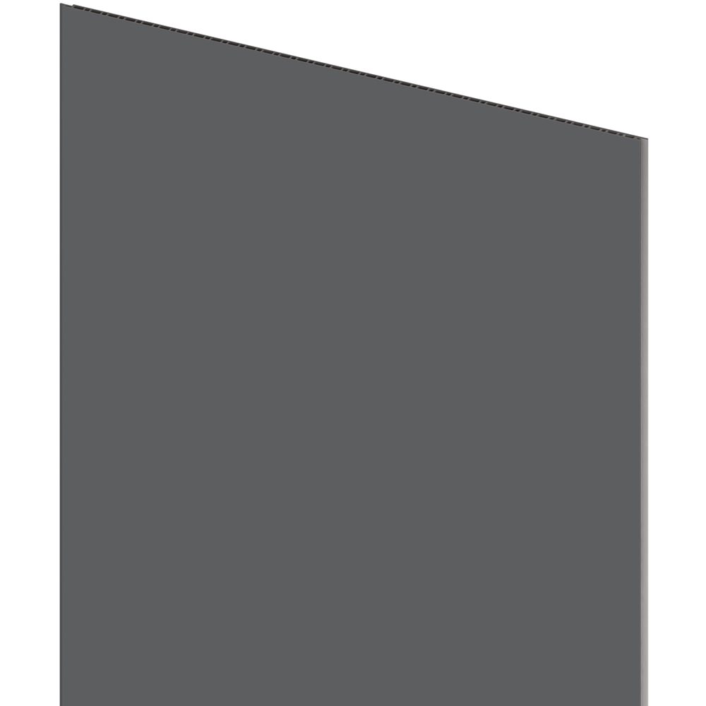 Panou decorativ XL, MPC, 60 x 265 cm, gri inchis
