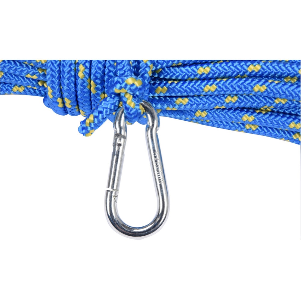 Franghie pentru cos de fum 6 mm x 10 m, polipropilena, albastru