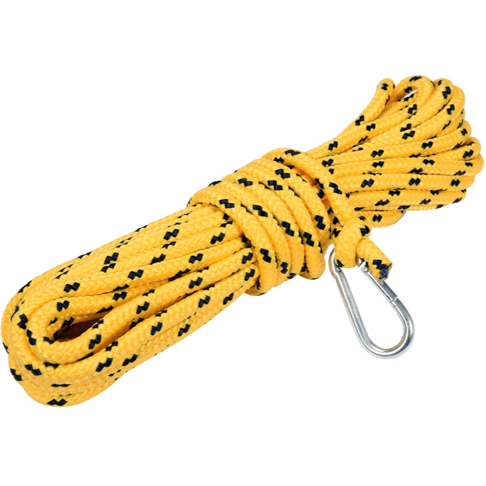 Franghie pentru cos de fum 8 mm x 10 m, polipropilena, galben