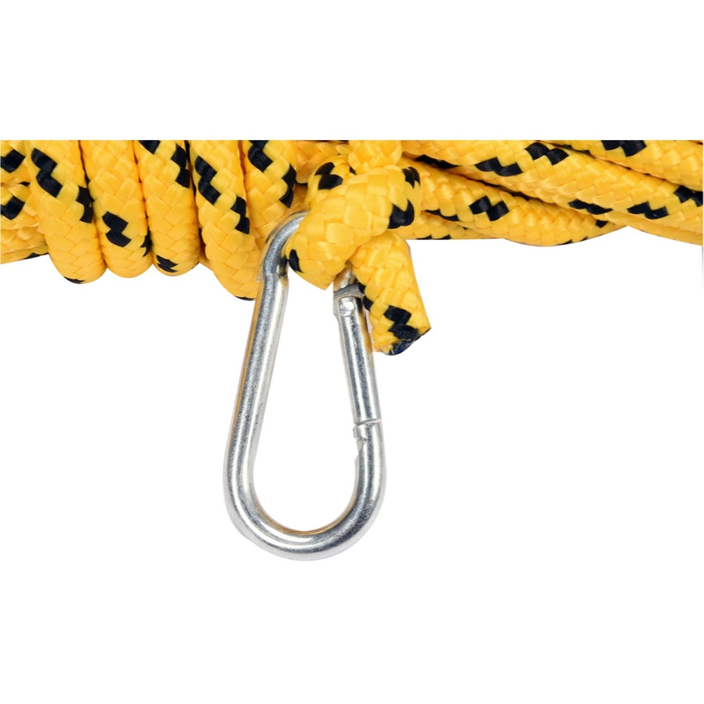 Franghie pentru cos de fum 8 mm x 10 m, polipropilena, galben