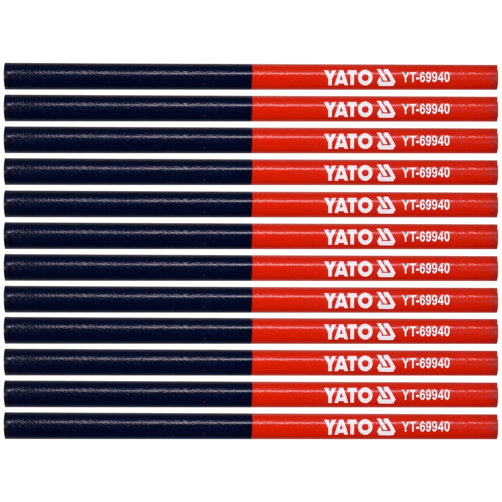 Creioane tamplarie YATO YT-69940, cap dublu, 18mm, 12buc