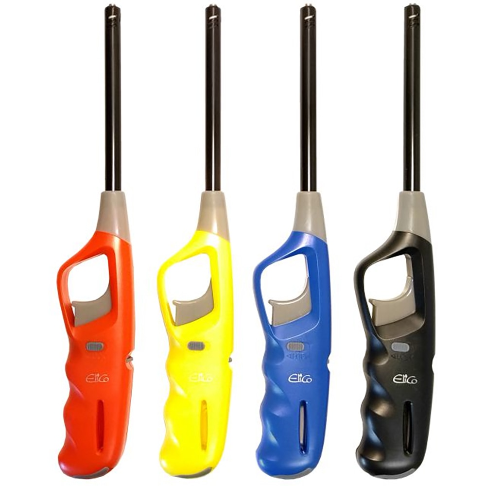 Bricheta gaz antivant cu tija fixa ELICO, multicolor