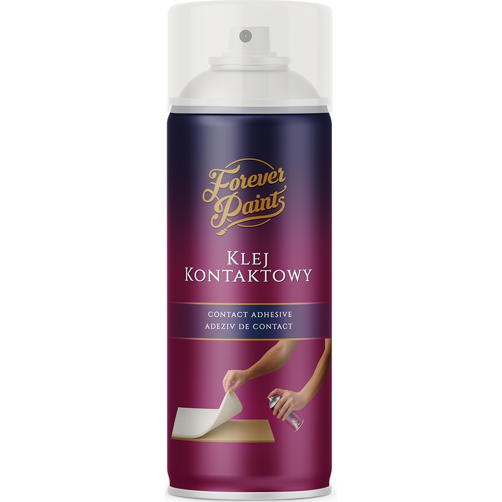 Spray adeziv de contact Forever Paints, 400 ml