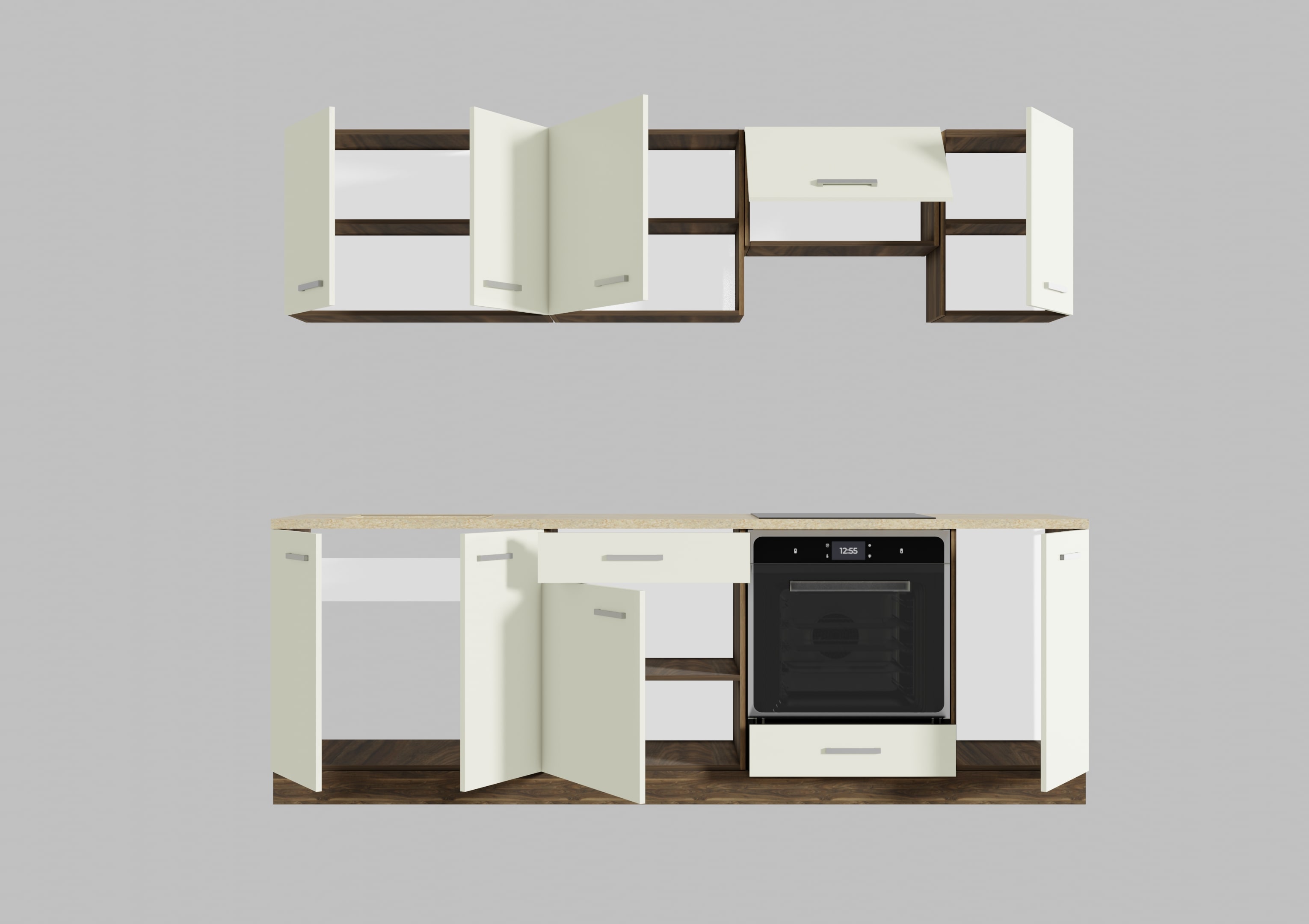 Kit bucatarie, 240 cm  Evelin