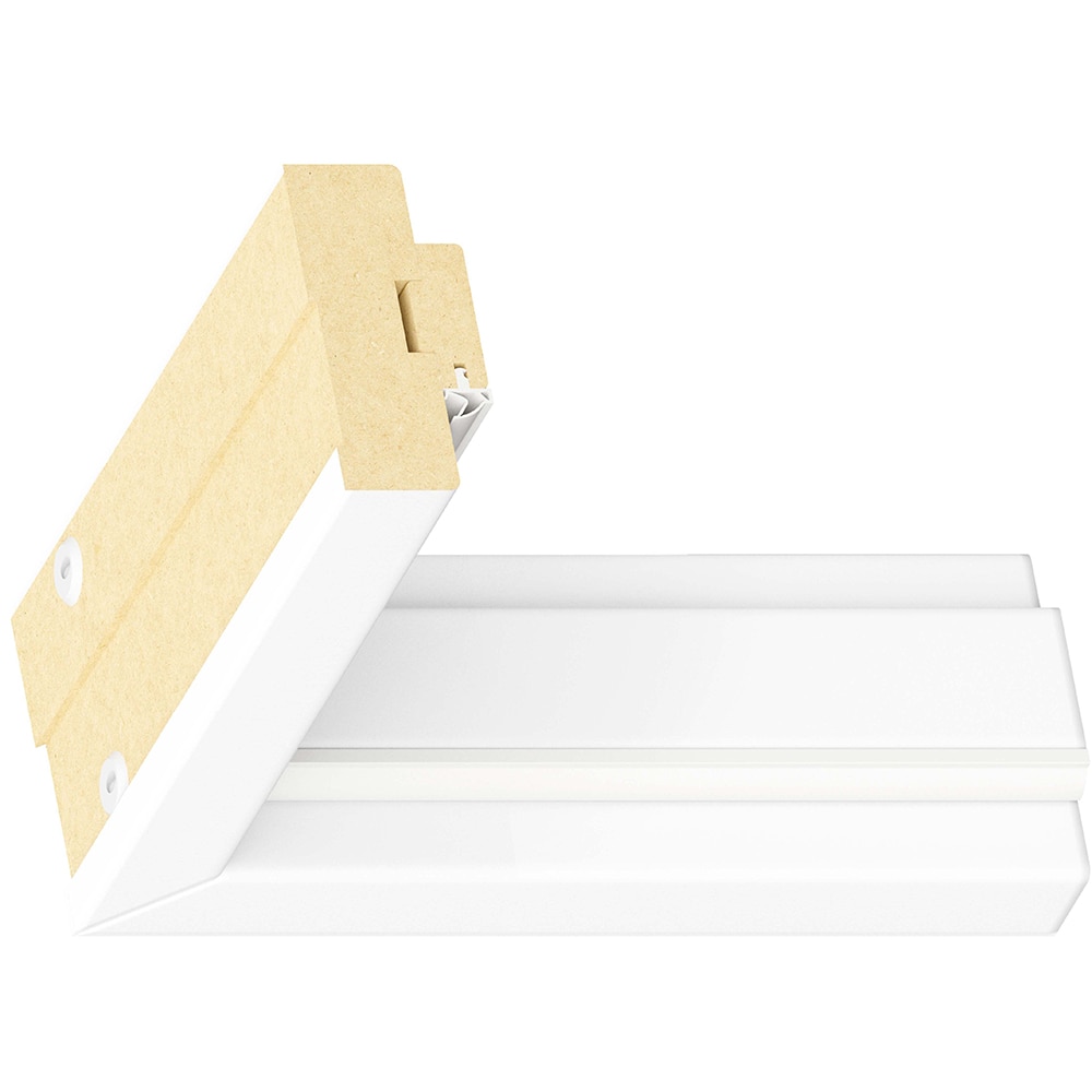 Toc usa CLASSEN, dreapta, MDF, alb