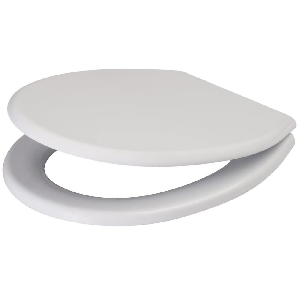 Capac WC President, polipropilena, inchidere simpla, 45 x 37 cm, alb
