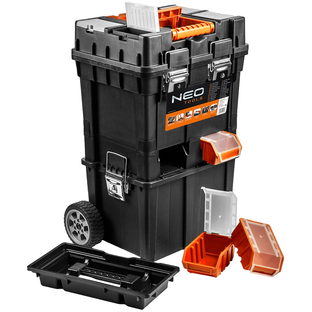 Cutie scule NEO TOOLS, mobila, negru