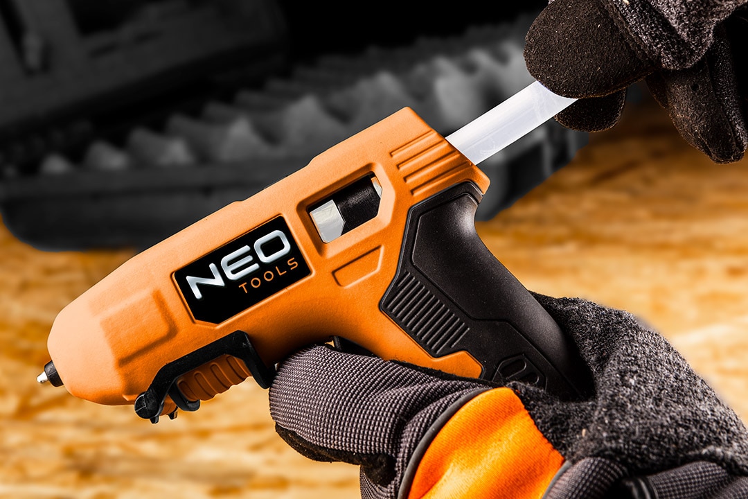 Batoane pistol lipit, 11 mm, alb, 12 buc  Neo