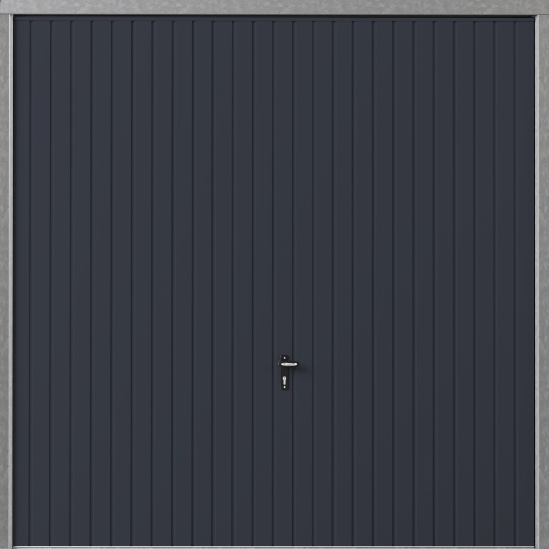 Usa garaj manuala, 2000 x 2500, gri • Novum