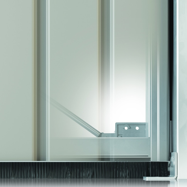 Usa garaj manuala, 2000 x 2500, gri • Novum