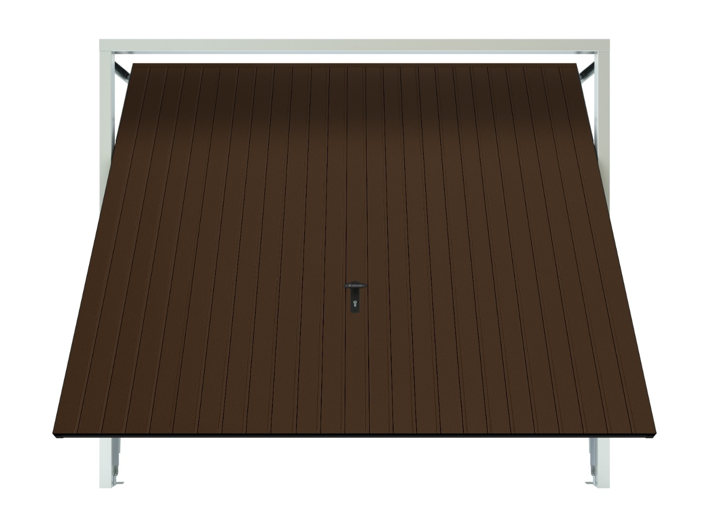 Usa garaj manuala, 2125 x 2500, maro • Novum